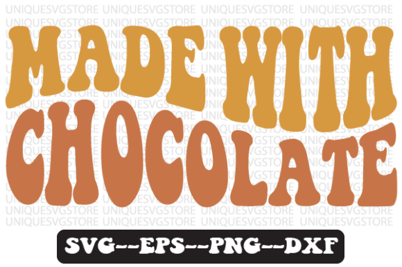 Made with Chocolate Retro Svg Design: A Crafts and Graphics Review