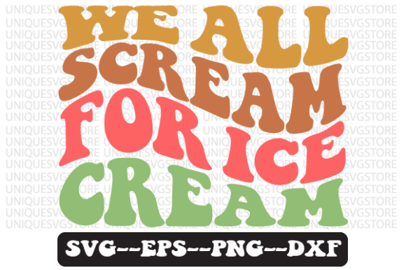 We All Scream for Ice Cream Svg Design: A Graphics & Crafts Review